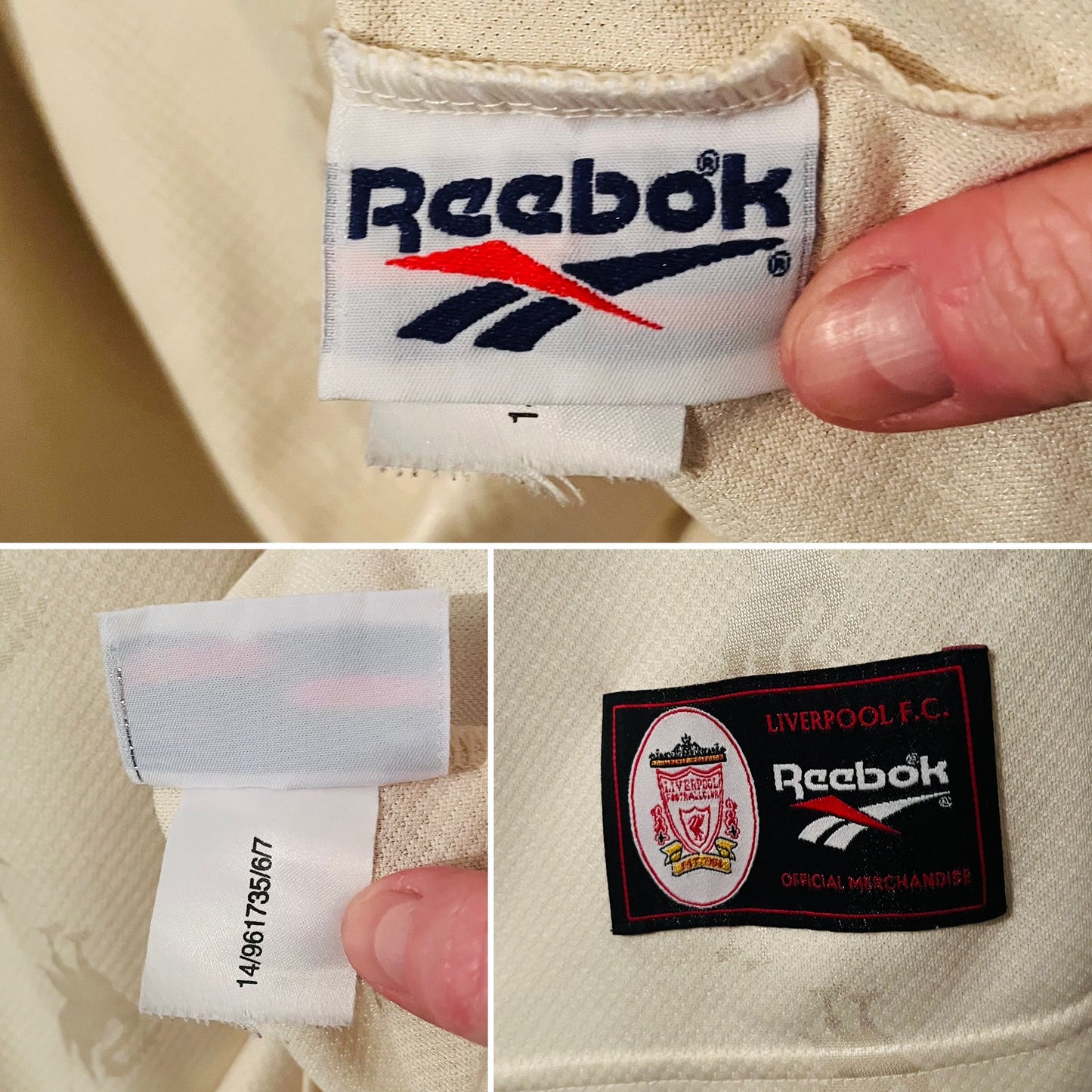 Liverpool away football shirt
1996/97 Berger Large