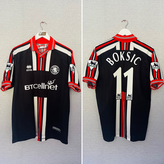 Middlesbrough away football shirt 2000/01 Boksic Medium