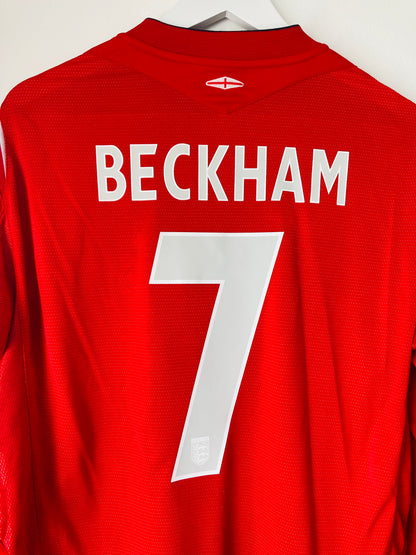 England away football shirt
2004/06 Beckham XL
