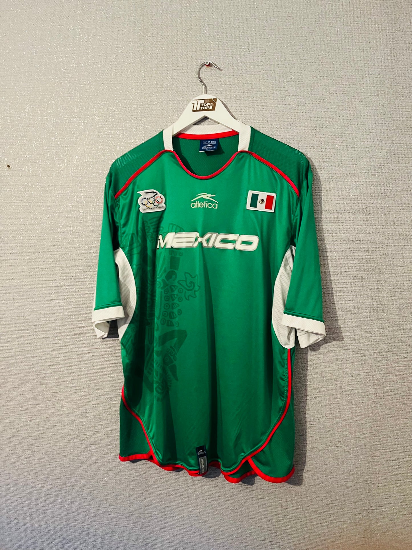 Mexico home football shirt Olympics 2004 XL