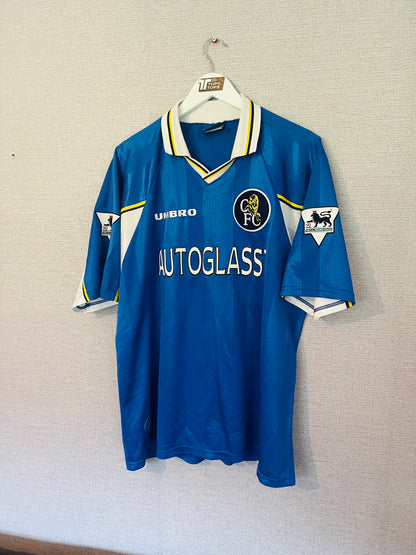Chelsea home football shirt 1997/99 Vialli XXL