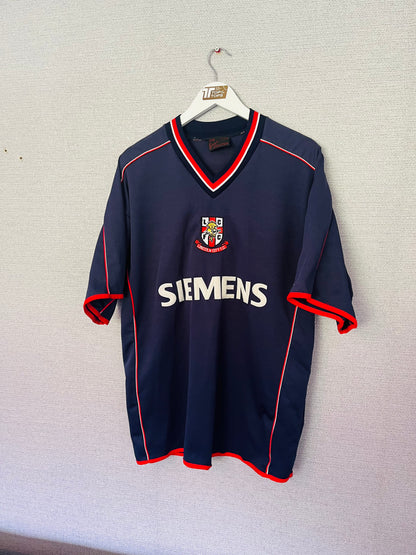 Lincoln City away football shirt 2003/04 Large