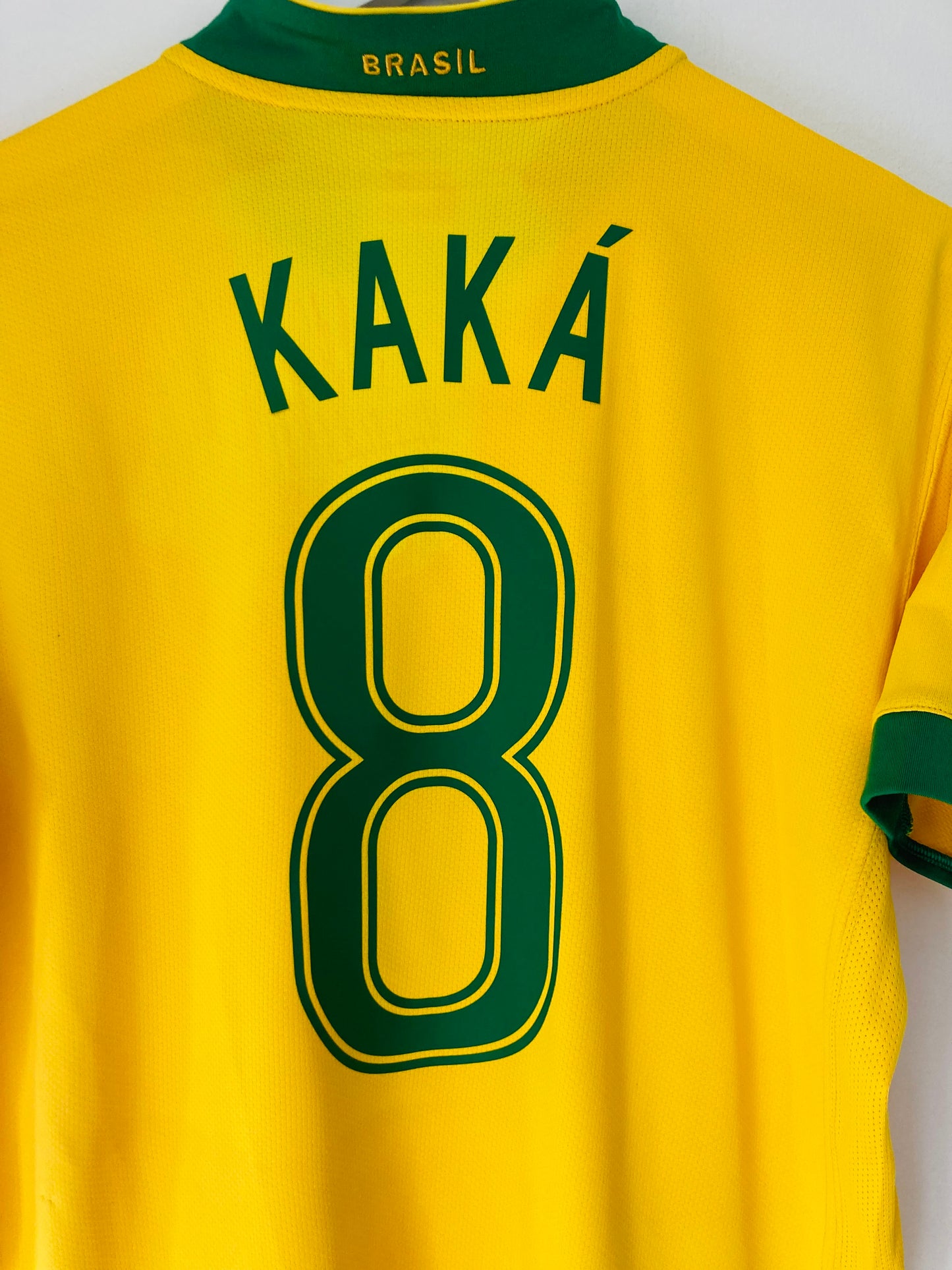 Brazil home football shirt 2006/08 Kaka Medium