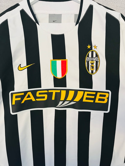 Juventus home football shirt 2003/04 Del Piero Medium