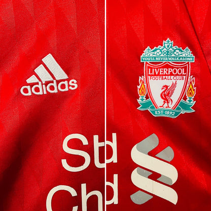 Liverpool home football shirt 2010/12 Suarez Large