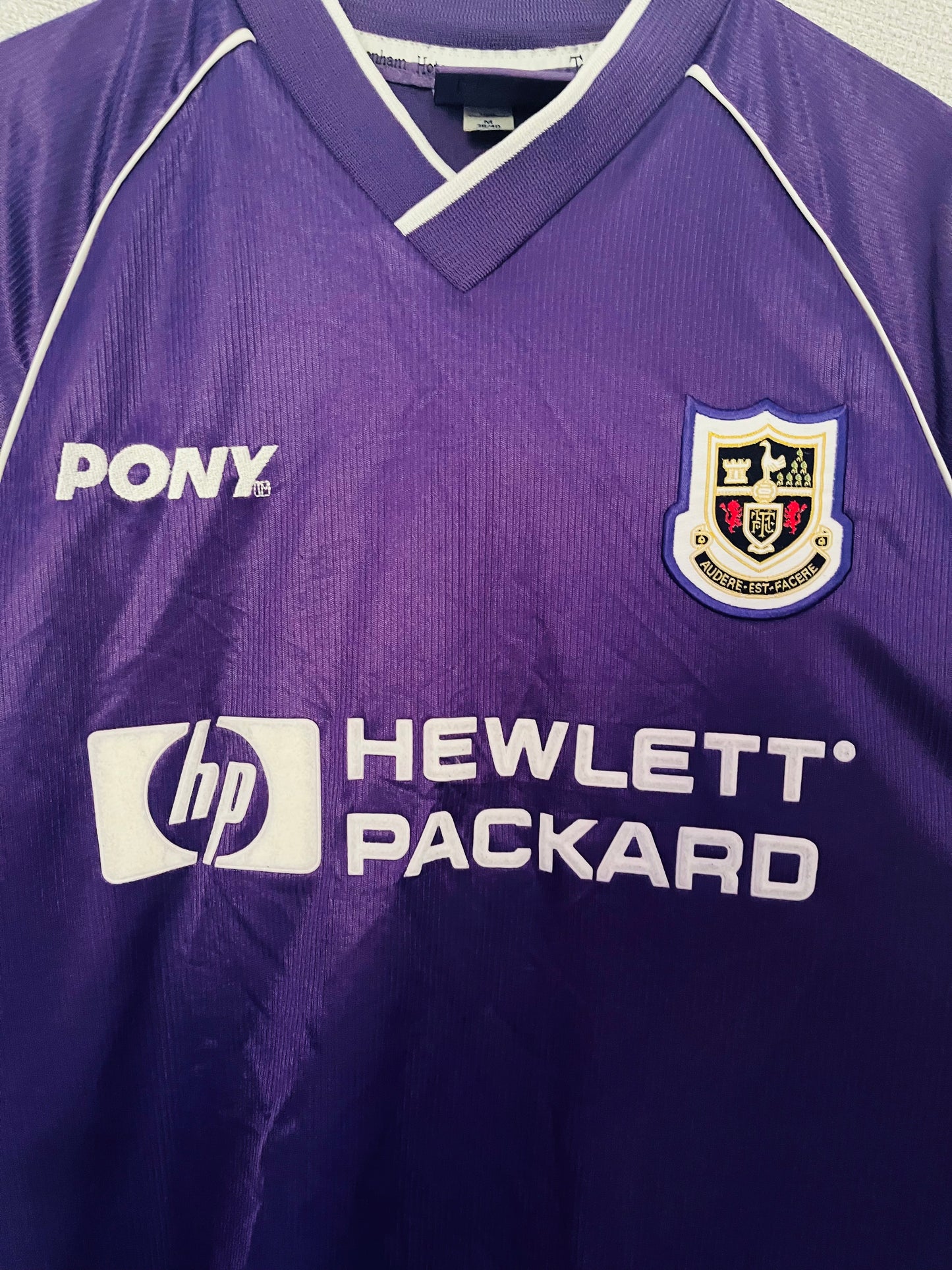 Tottenham Hotspur away football shirt 1998/99 Ginola Medium