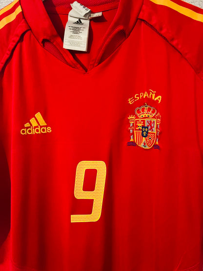 Spain home football shirt 2004/06 Torres Medium