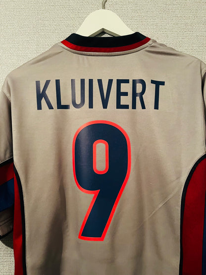Barcelona away football shirt 1998/99 Kluivert Medium