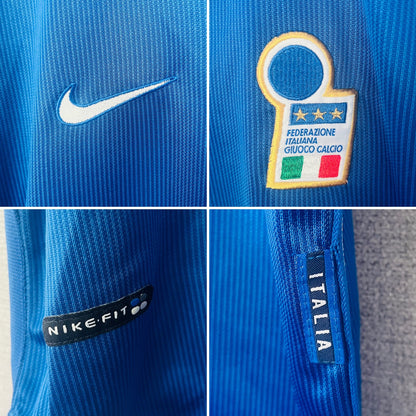Italy home football shirt W/C 1998 Maldini Medium