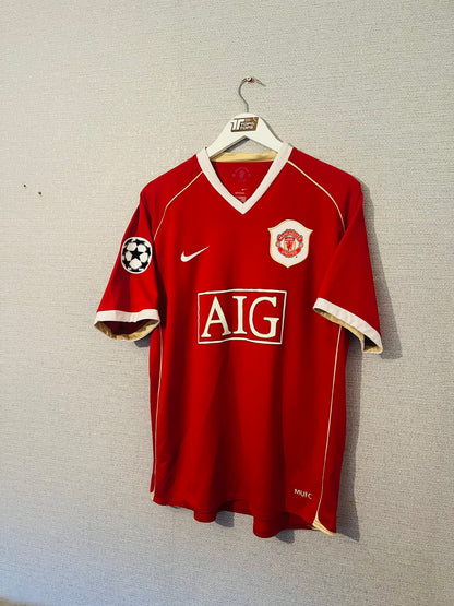 Manchester United home football shirt 2006/07 CR7 Large