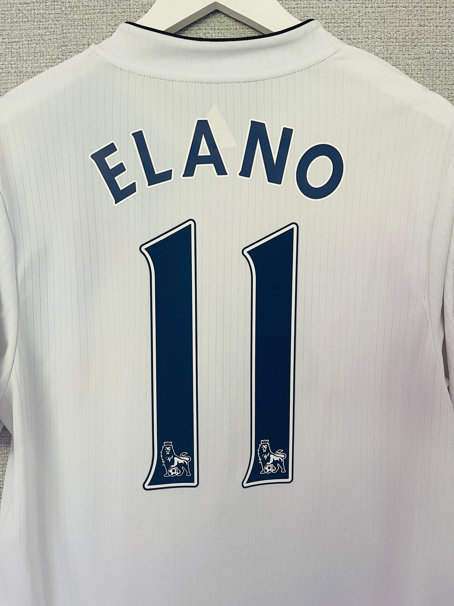 Manchester City third football shirt 2007/08 Elano Medium