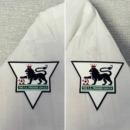 Aston Villa away football shirt 1996/98 Yorke Medium