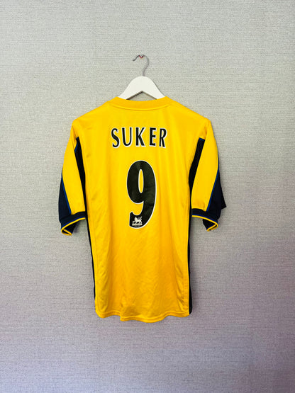 Arsenal away football shirt 2000/01 Suker Medium