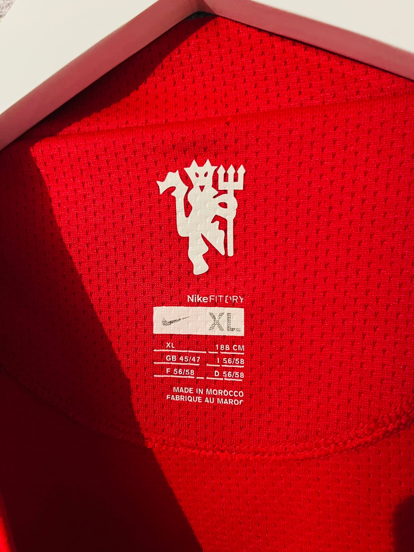 Manchester United home football shirt 2008/09 CR7 XL