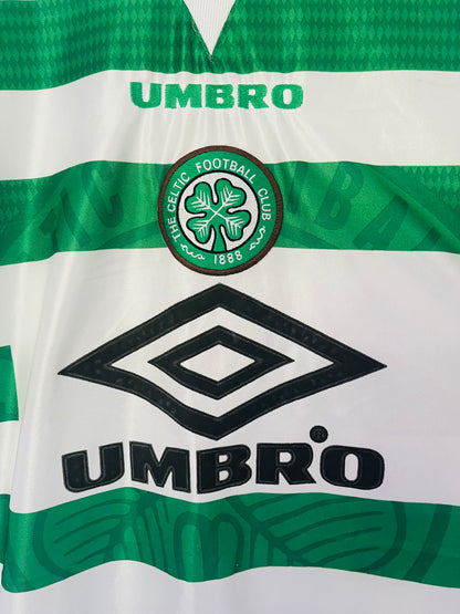 Glasgow Celtic home football shirt
1997/99 Large