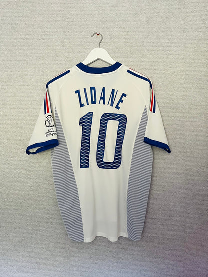 France away football shirt          W/C 2002 Zidane Large