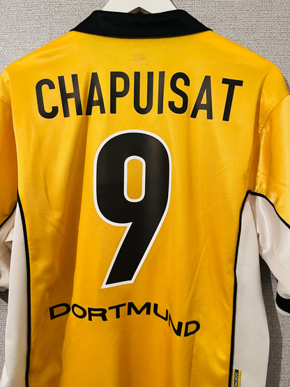 Borussia Dortmund home football shirt 1998/2000 Chapuisat Medium