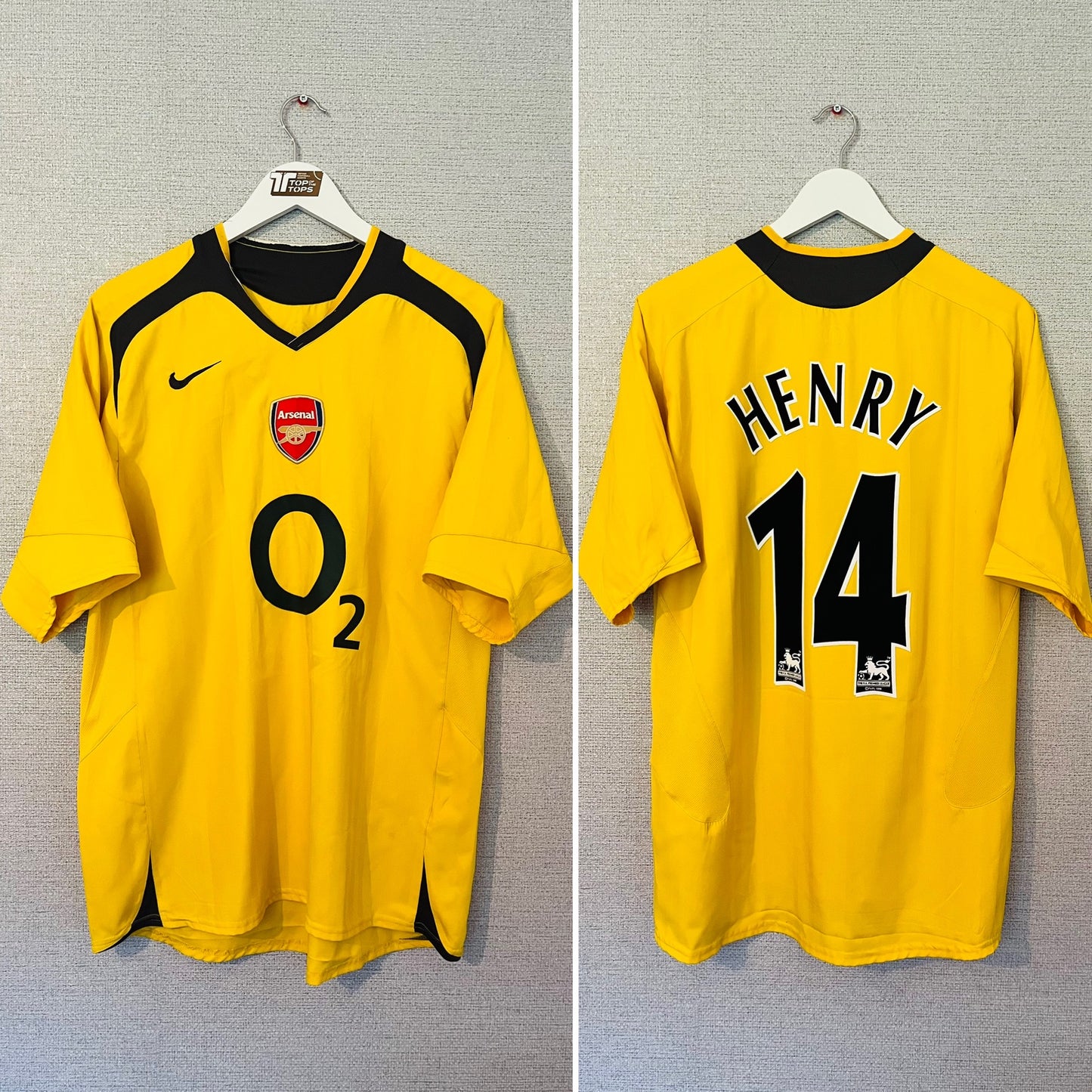 Arsenal away football shirt 2005/06 Henry Large