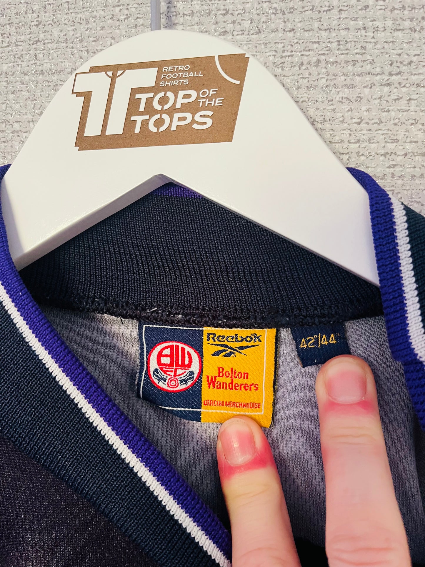 Bolton Wanderers goalkeeper football shirt 1998/99 Large