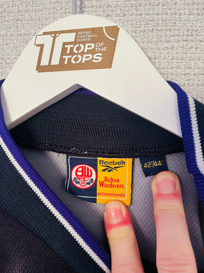 Bolton Wanderers goalkeeper football shirt 1998/99 Large