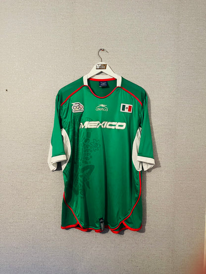 Mexico home football shirt Olympics 2004 XL