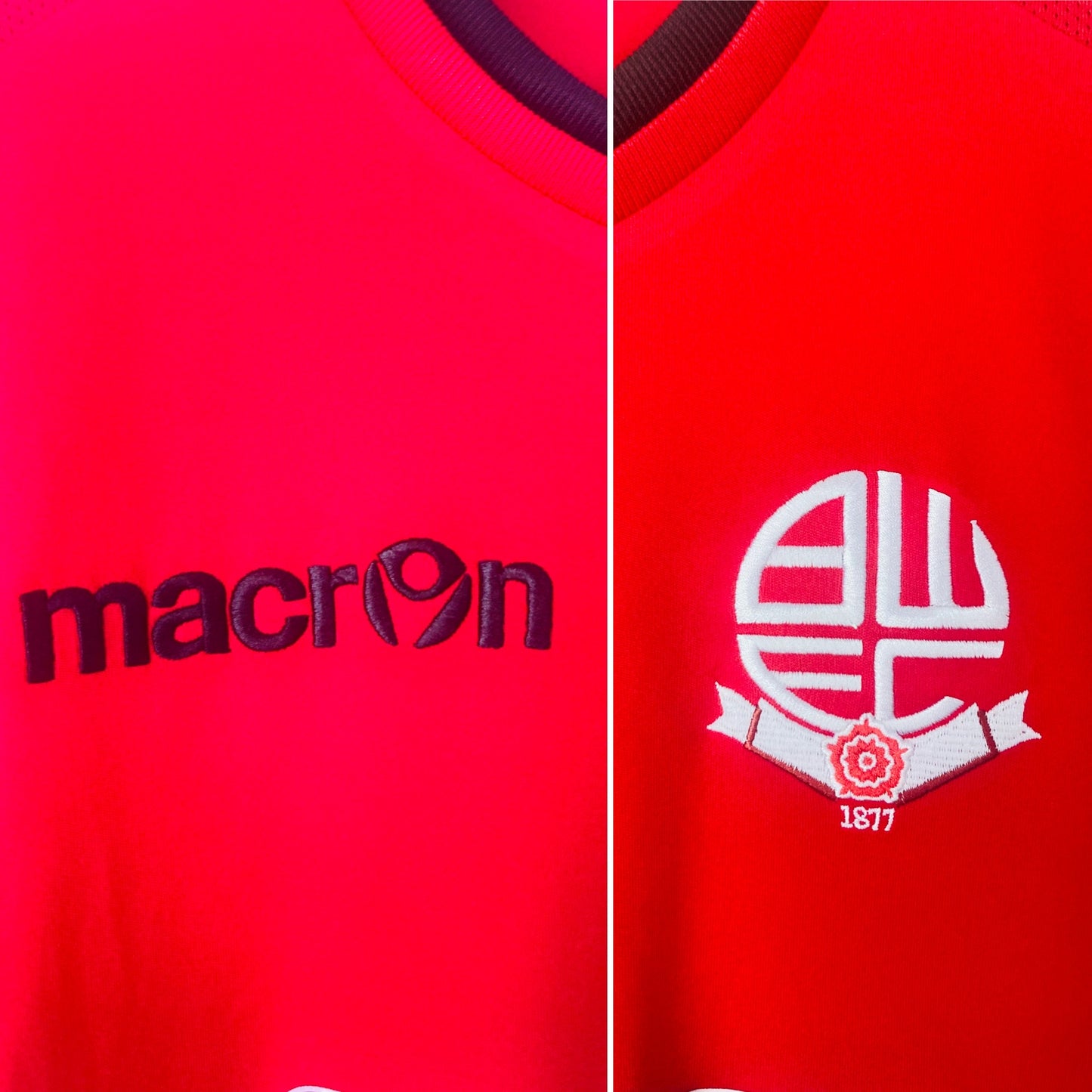 Bolton Wanderers goalkeeper football shirt 2016/17 Large