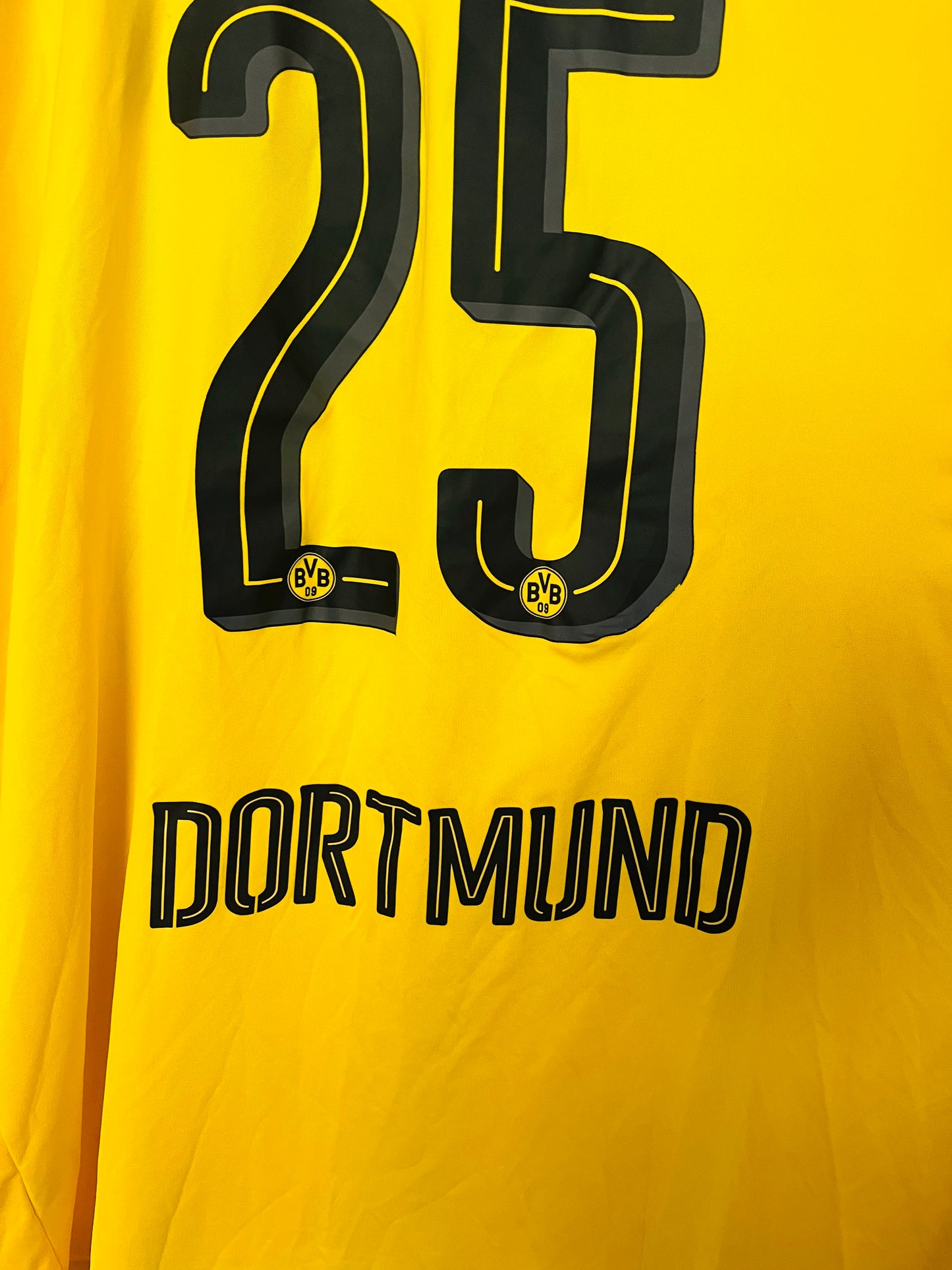 Borussia Dortmund home football shirt 2016/17 Sokratis XXL