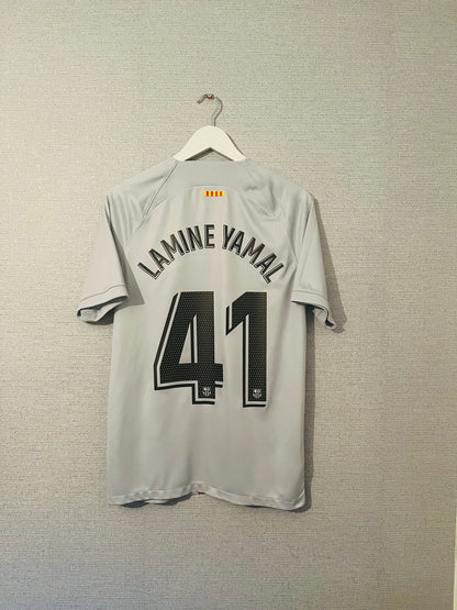 Barcelona third football shirt 2022/23 Lamine Yamal Medium