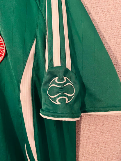 Nigeria home football shirt 2005/07 Okocha XL