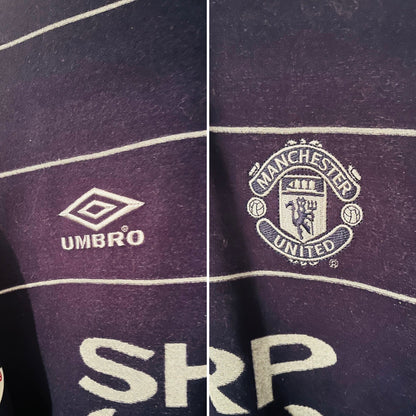 Manchester United away football shirt 1999/2000 Stam XXL