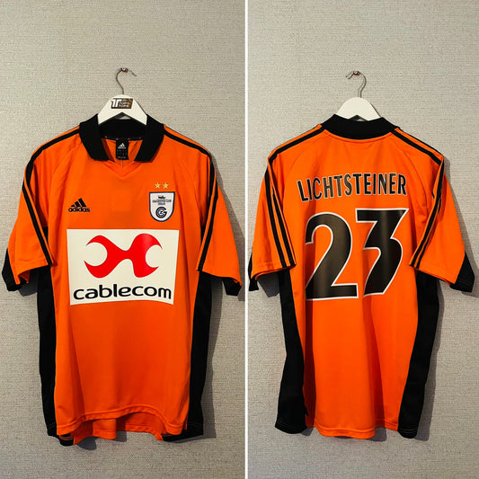 Grasshoppers Zurich away football shirt 2003/04 Lichtsteiner Large