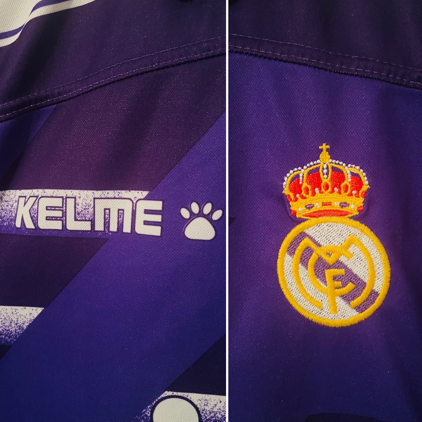 Real Madrid away football shirt
1994/96 Zamorano XL