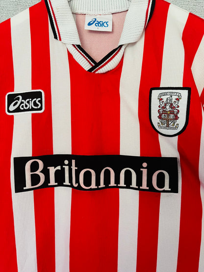 Stoke City home football shirt 1997/99 Large