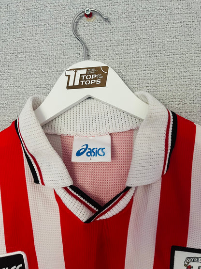 Stoke City home football shirt 1997/99 Large