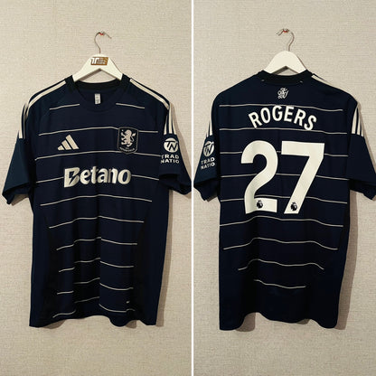 Aston Villa third football shirt 2024/25 Rogers XL