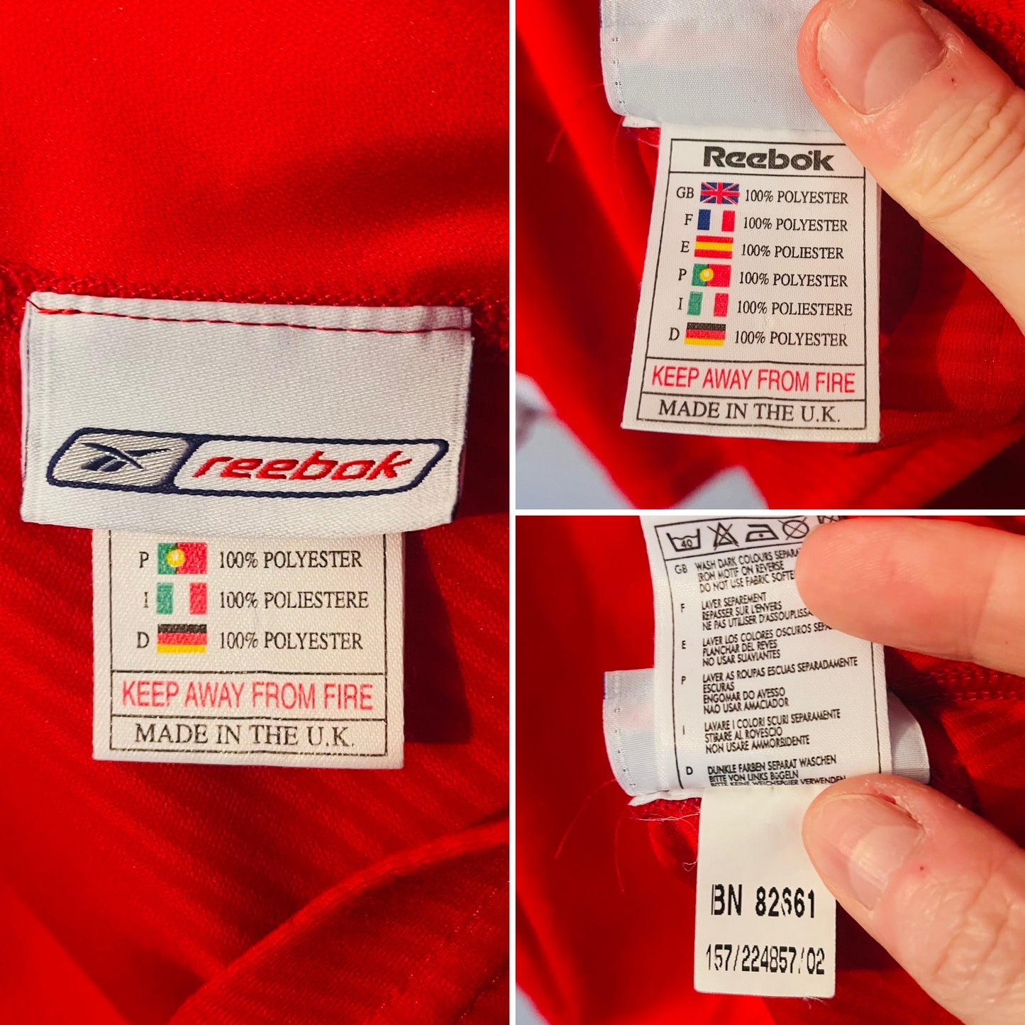 Liverpool home football shirt
2002/04 Gerrard XXL