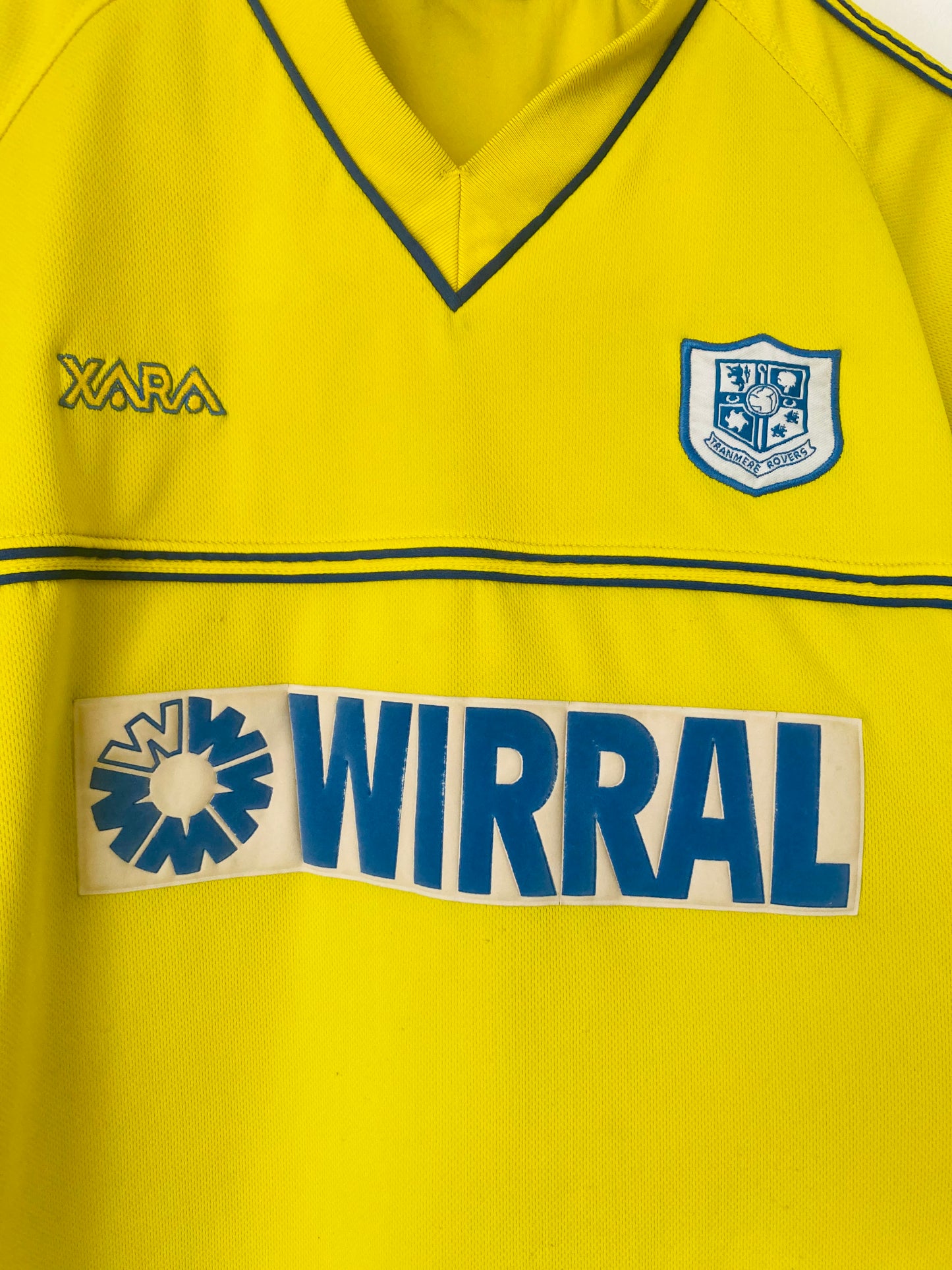 Tranmere Rovers away football shirt 2001/03 Large