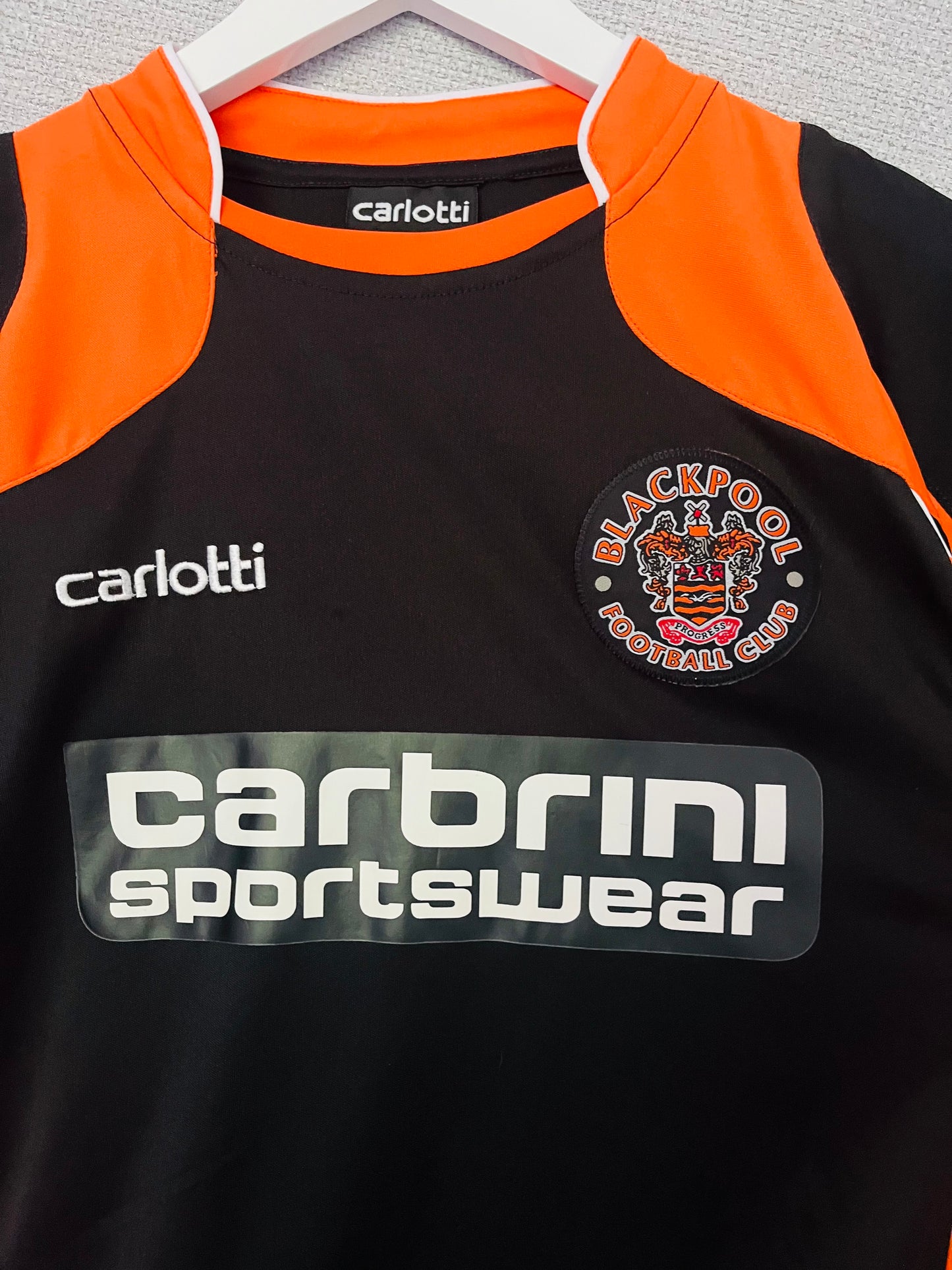 Blackpool away football shirt 2008/09 Medium