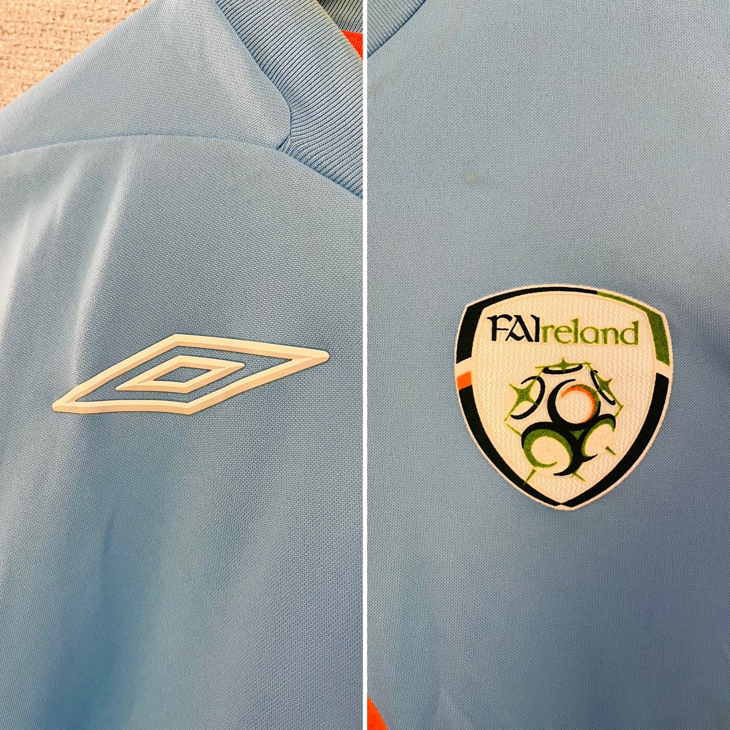 Republic of Ireland goalkeeper 
football shirt
2005/07 XXL