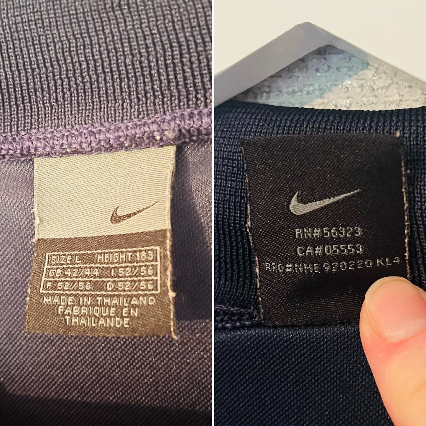 Barcelona away football shirt 2003/04 Ronaldinho Large