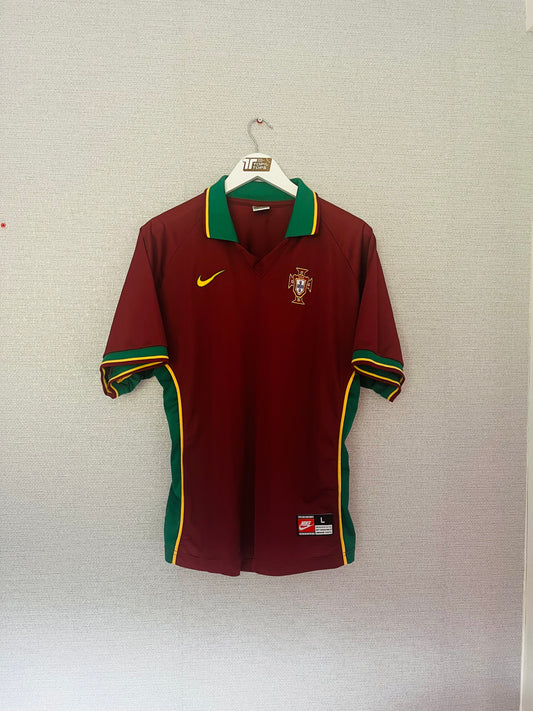 Portugal home football shirt 1997/98 Large