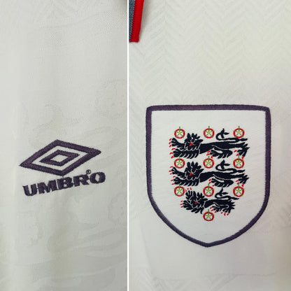 England home football shirt 1993/95 Gascoigne Large