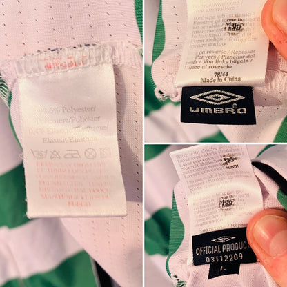 Glasgow Celtic home football shirt
2004/05 Sutton Large