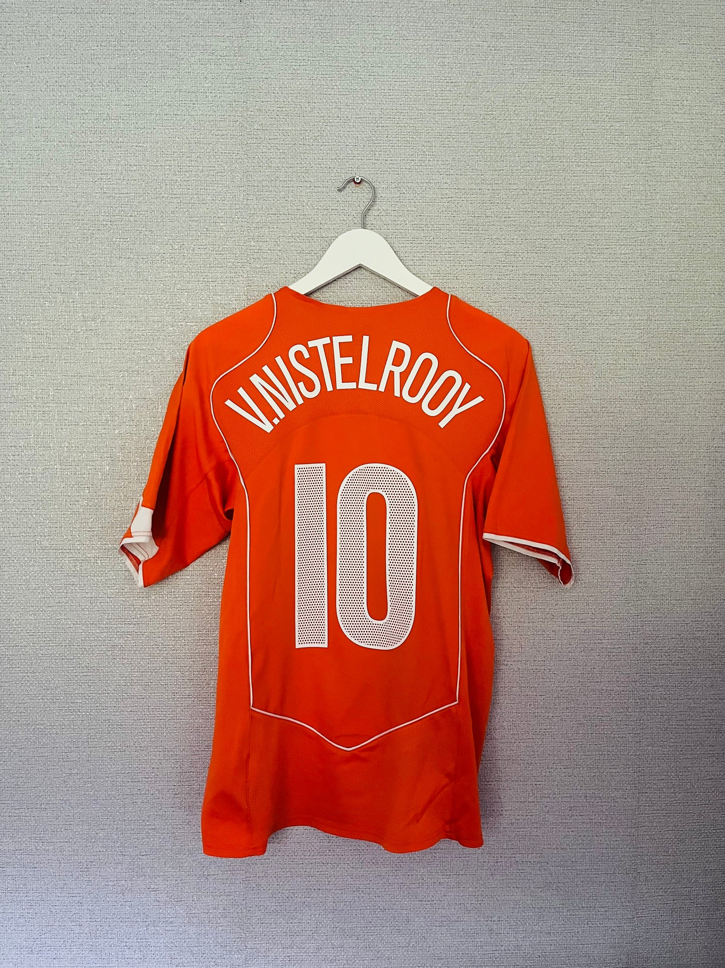 Holland Netherlands home football shirt 2004/06 Van Nistelrooy medium