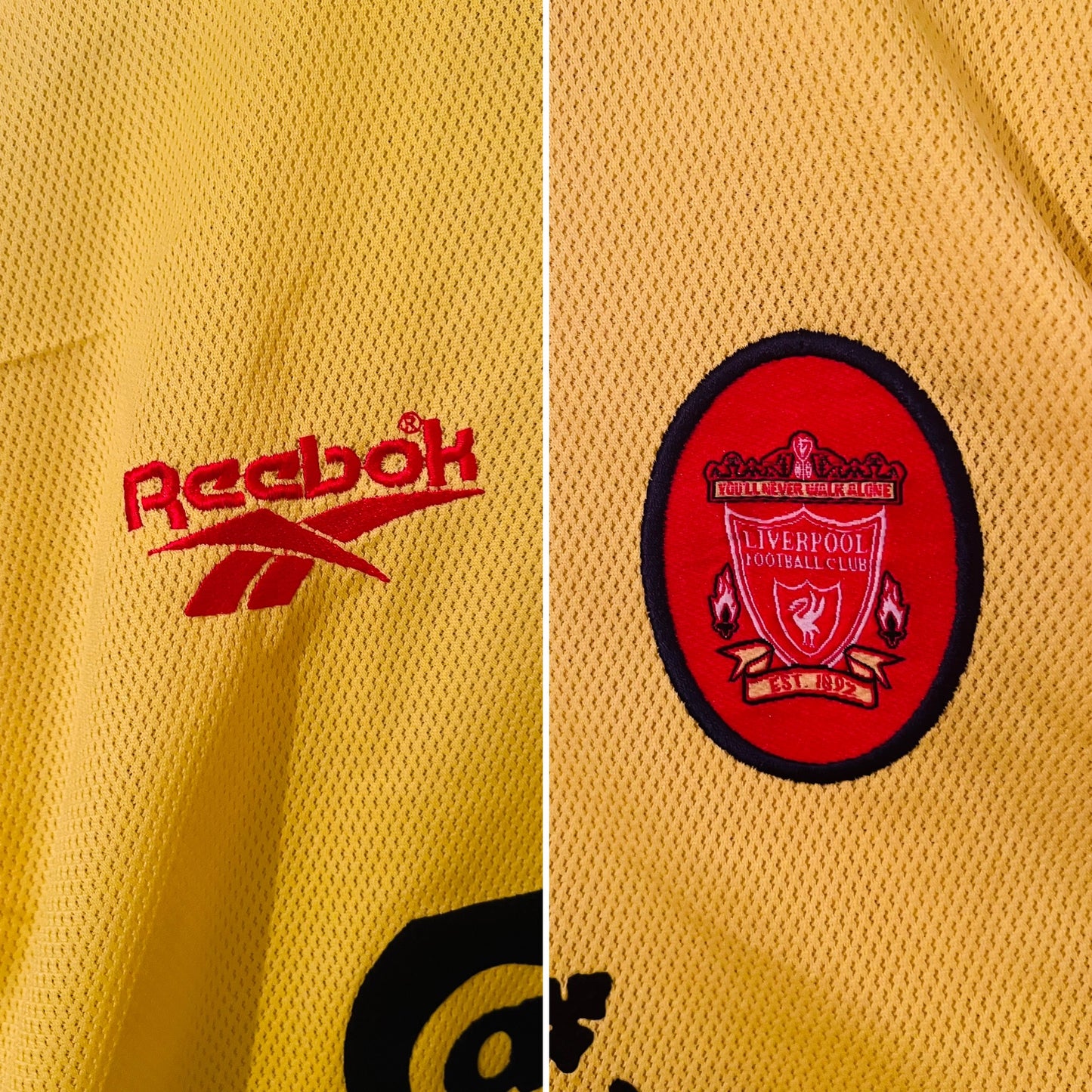 Liverpool away football shirt 1997/99 Berger Medium