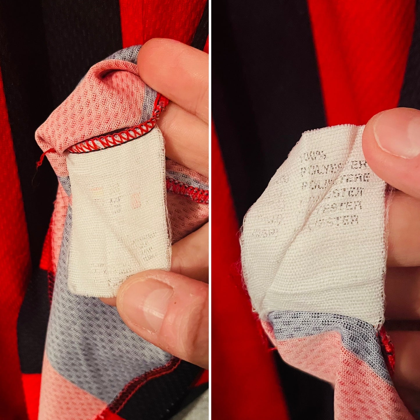 AC Milan home football shirt 1996/97 Baggio XL