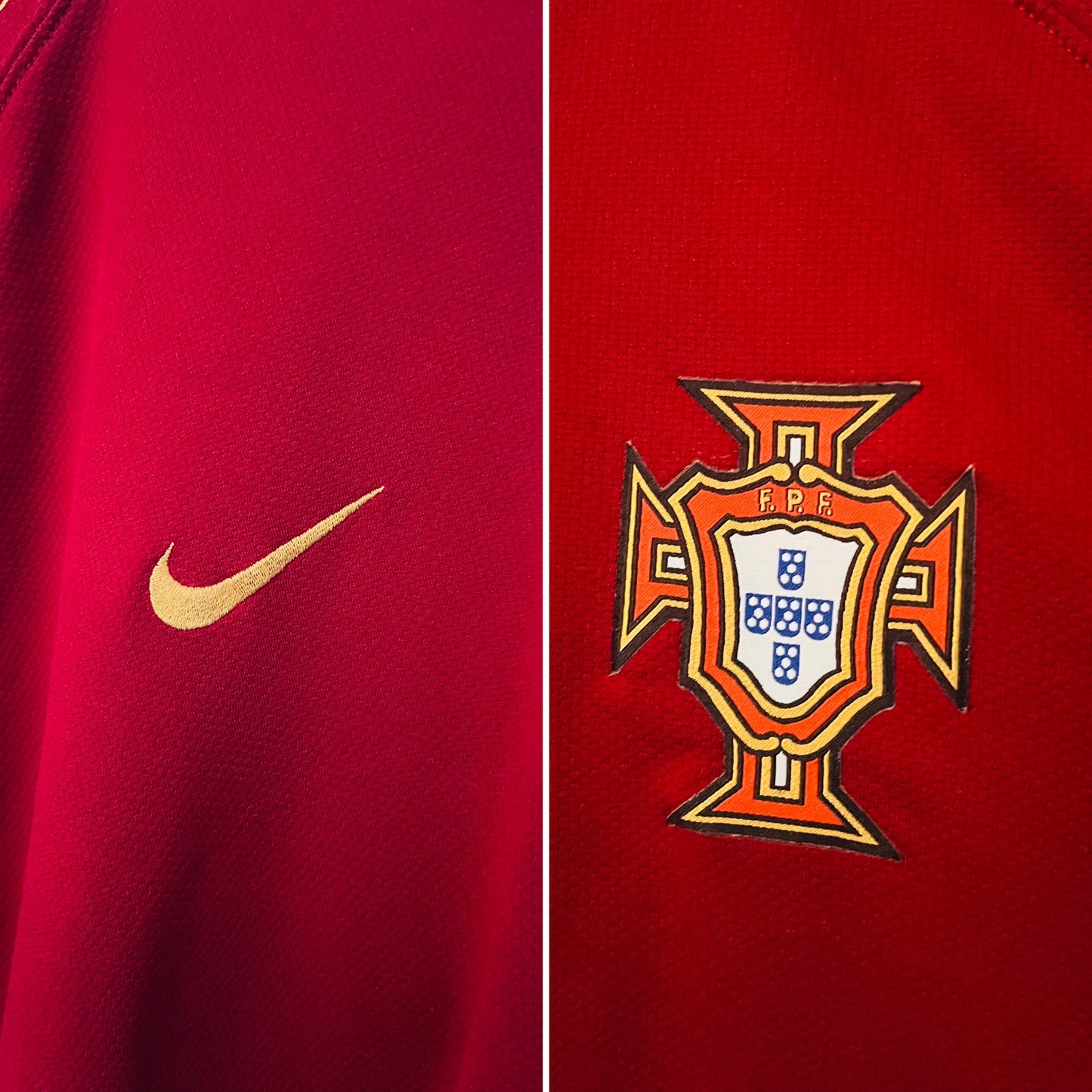 Portugal home football shirt W/C 2006 Ronaldo XXL