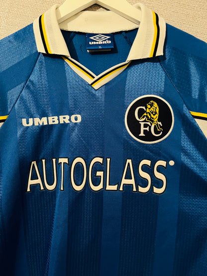 Chelsea home football shirt 1997/99 Gullit XL