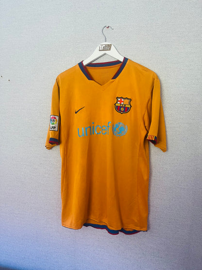 Barcelona away football shirt 2006/07 Ronaldinho Large