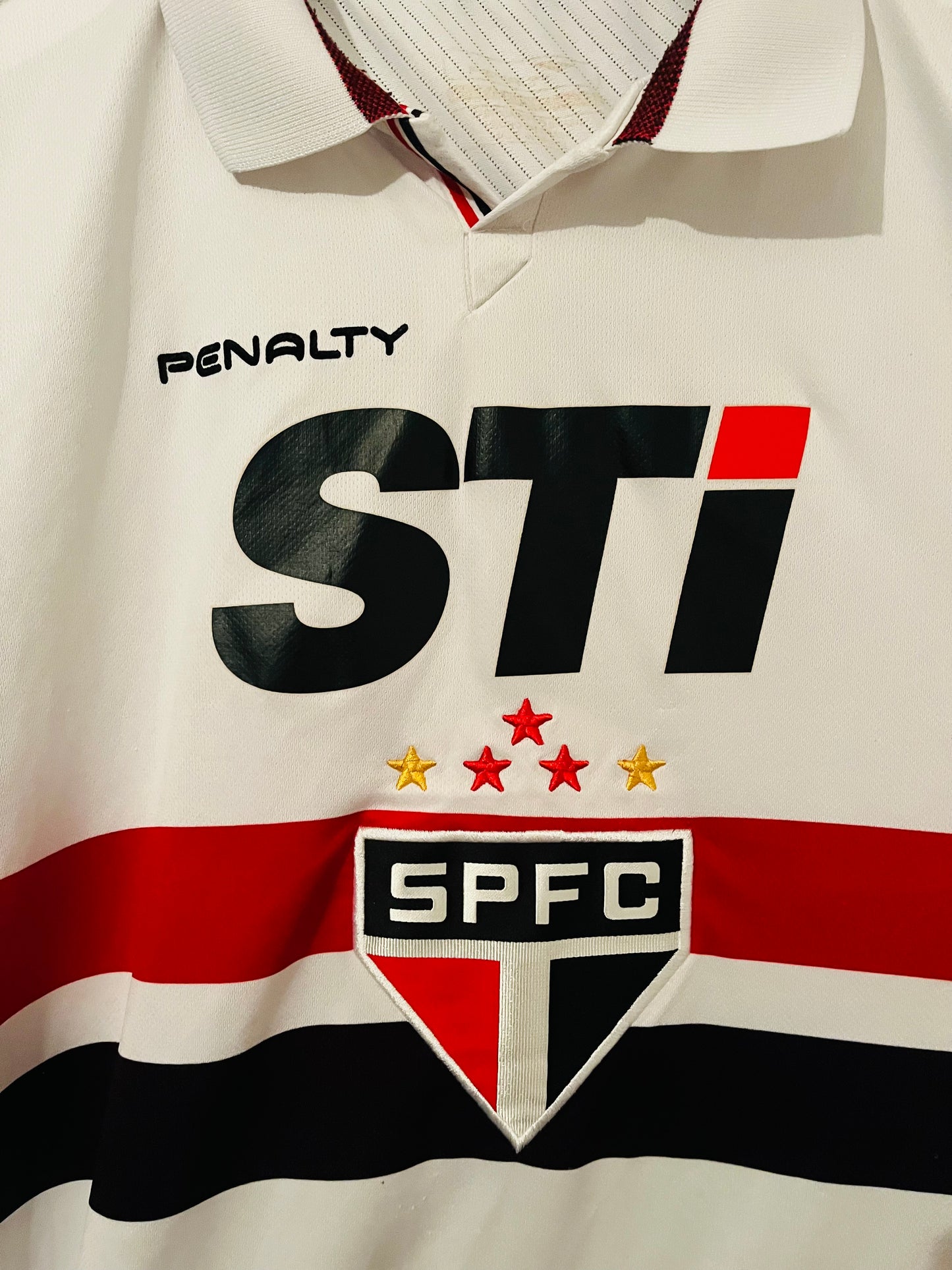 São Paulo home football shirt 2013/14 Fabiano XXL